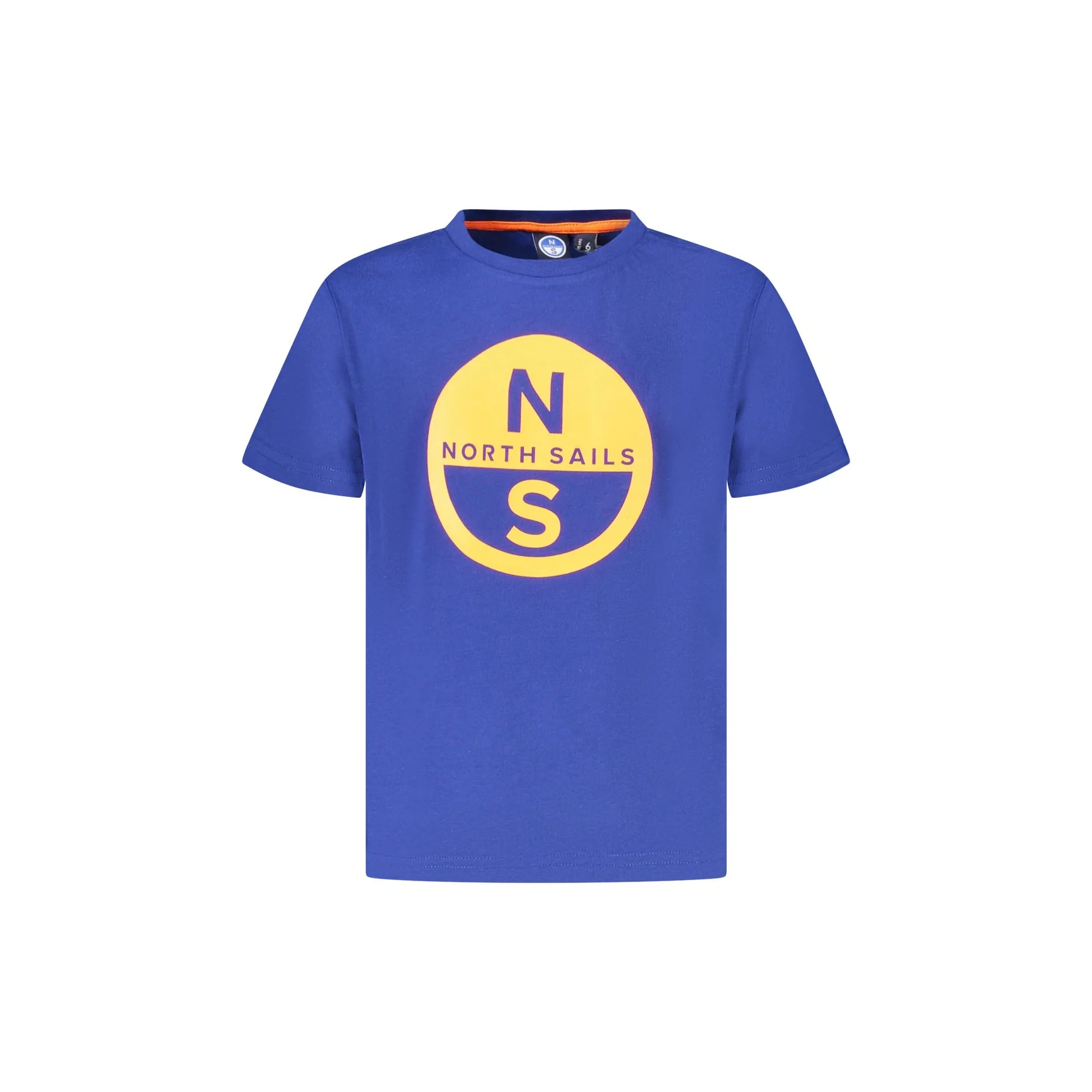 North Sails T-Shirt Maniche Corte Bambino Blu Stampa Logo - foto prodotto